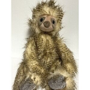 Marshalls Plush Sloth Body Warmer Heat Comfort Brown Tan 20 Inch